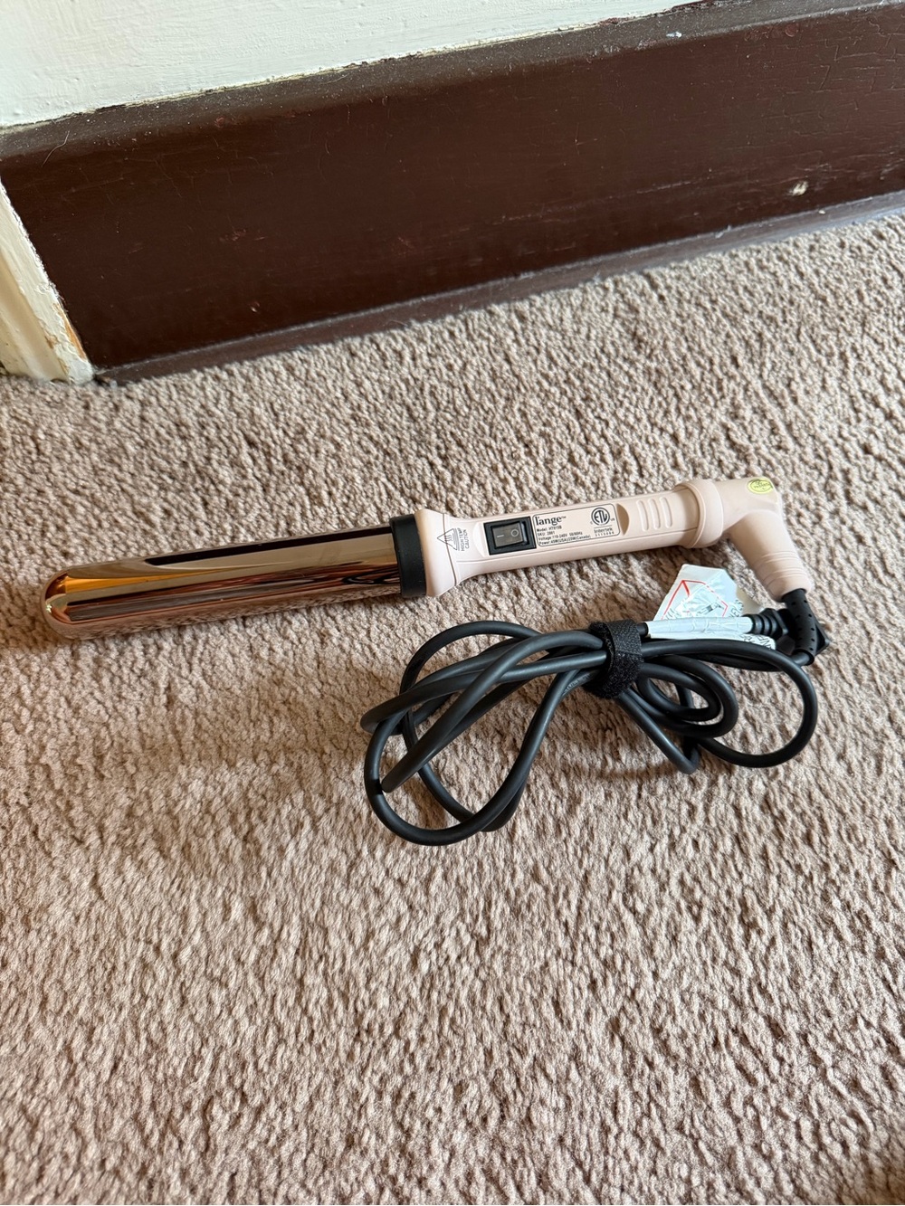 L’ange 1 inch curling wand